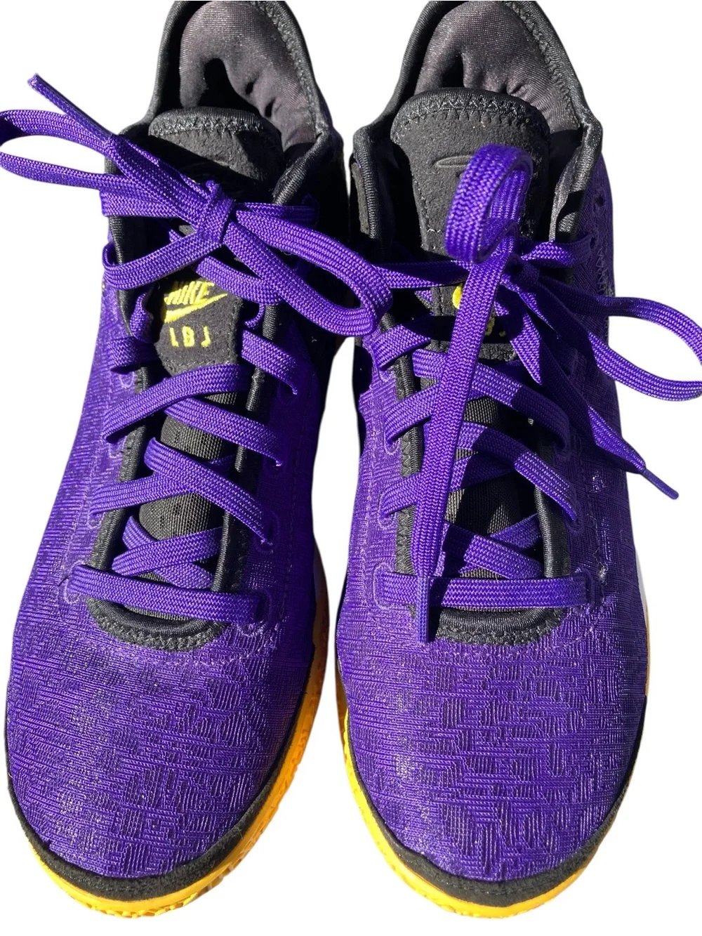 Nike Zoom LeBron NXXT Gen EP DR8788-500 Men’s 8 Purple Gold Shoes